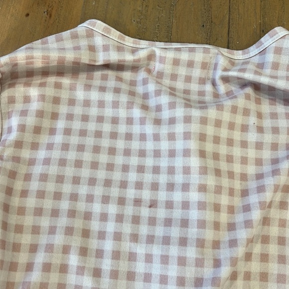 SweetHoney mauve checker one piece dreamer pajamas - Picture 11 of 12